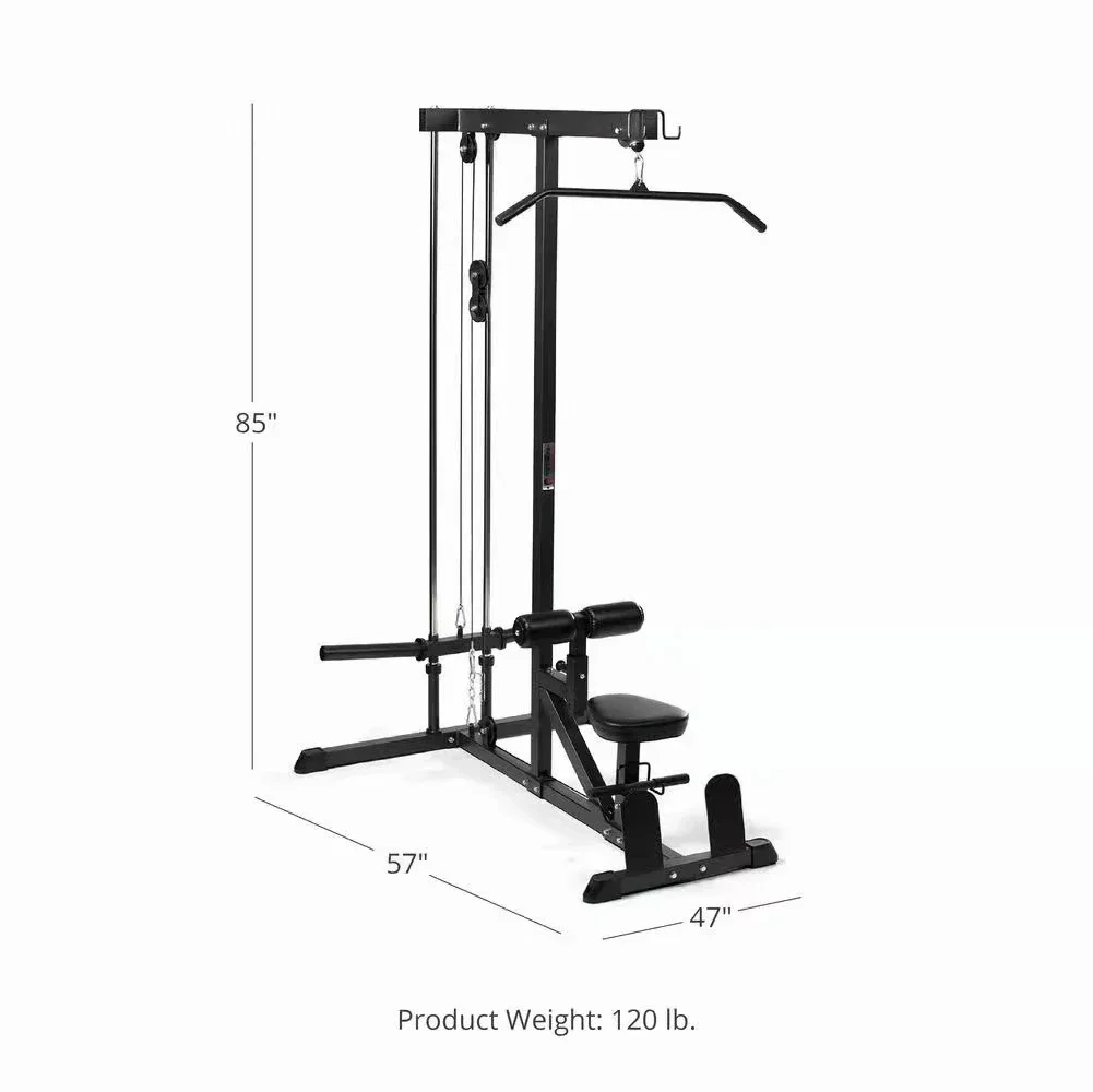 TXL031 Lat Pull Down Machine Plaat Geladen Fitnessapparatuur voor thuis professionele oefening iso zijdelingse roeimachine