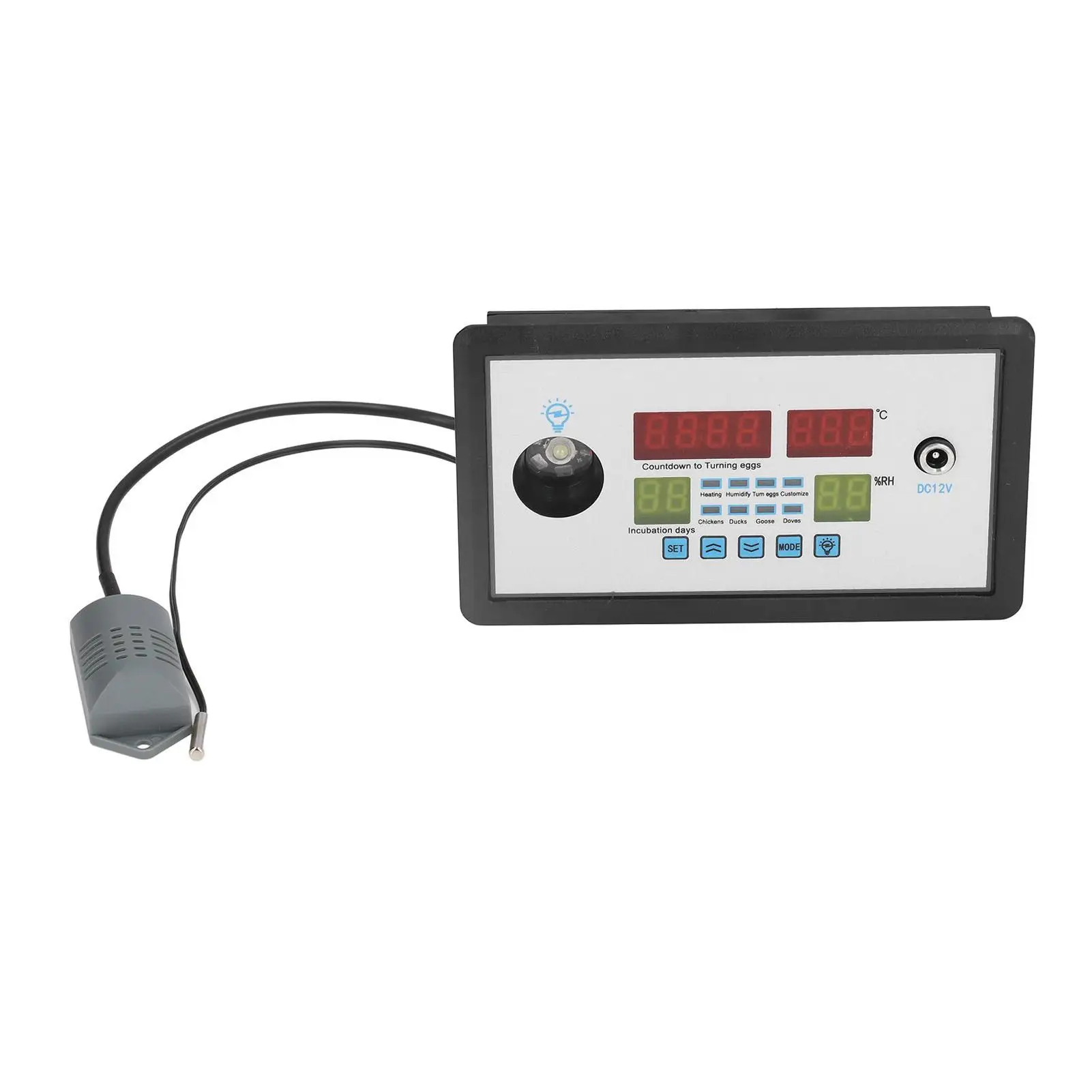 

Smart Egg Incubator Thermostat Controller with Sensitive Probe for home Use - Ideal for Hatching for eggs