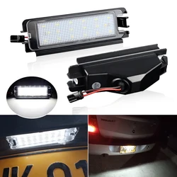 1 Piece LED License Plate Light Number Plate Lamp For Dacia Sandero II Logan II 2013 2014 2015 2016 2017 2018 2019 2020 2021