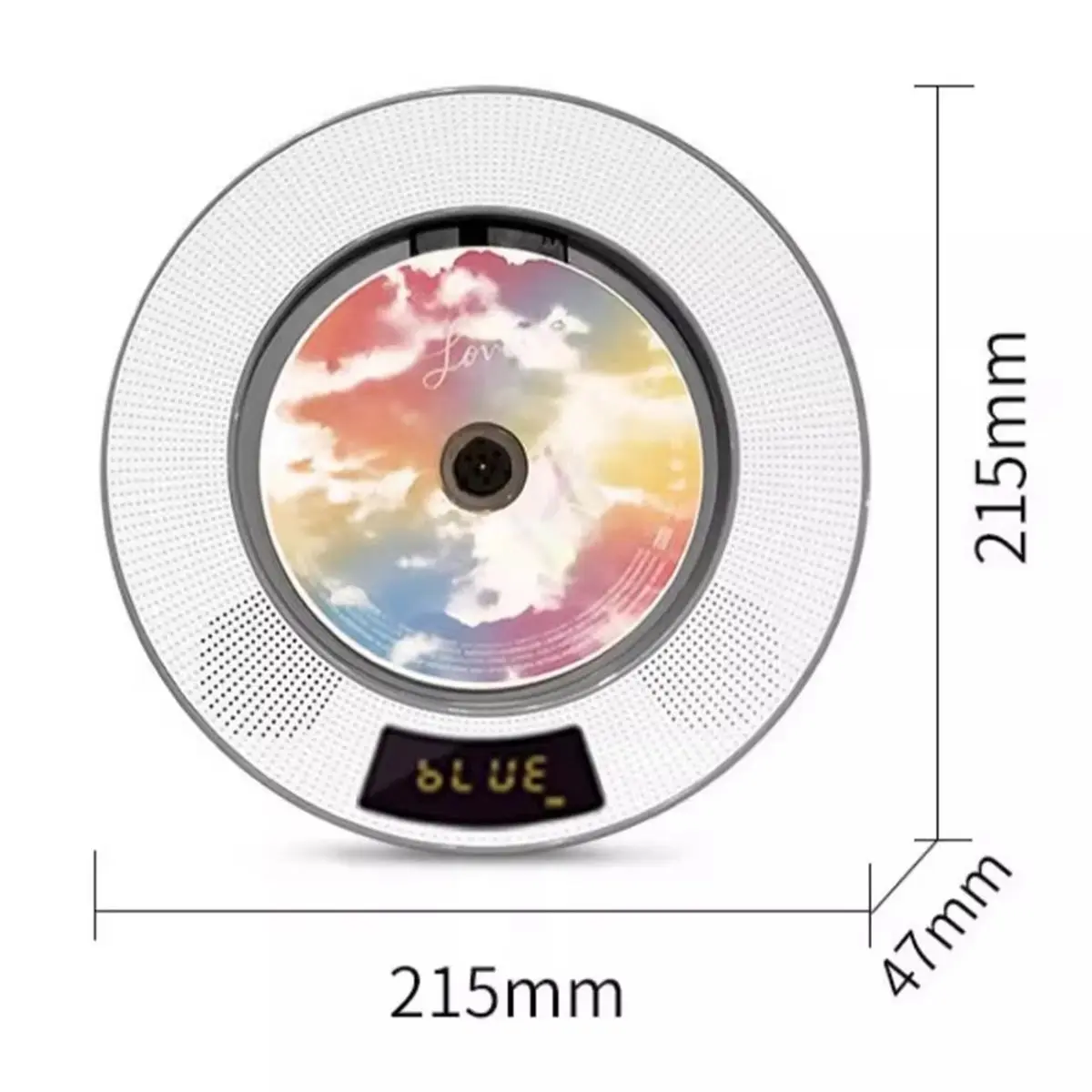 CD Player Album Player Record Player Bluetooth Multi-Functional Sound System Disc Hi-Fi CD62 Feverish