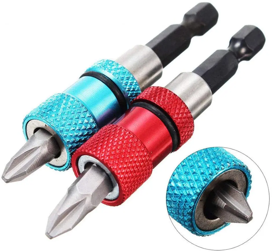 1/4 Hex Shank Electric Drill Bit Magnetic Screwdriver Bit Holder Stainless Steel Magnetism drywall screw bit holder Screw Tool