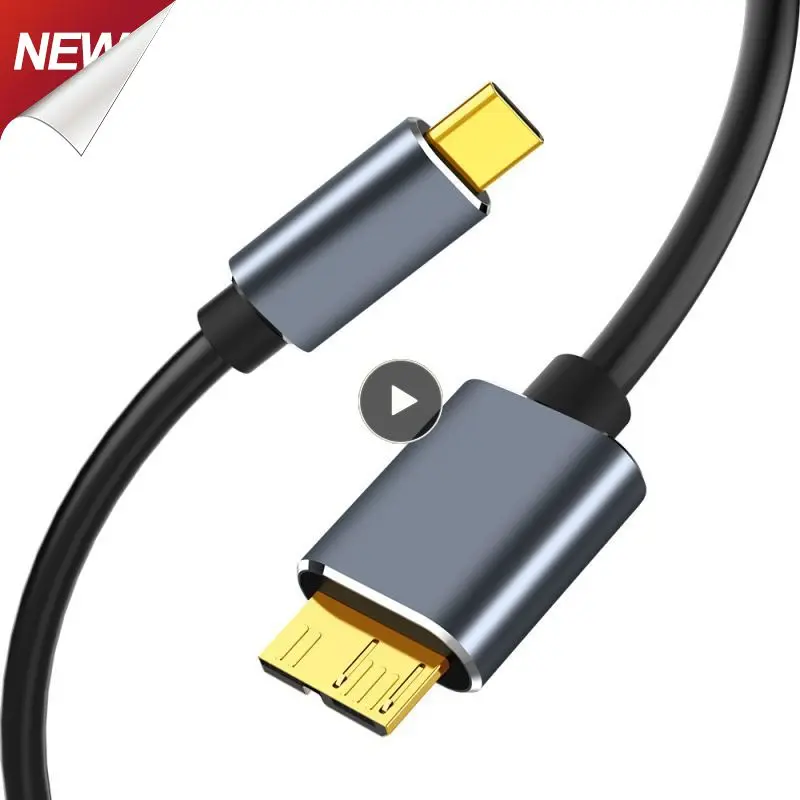 

Кабель Micro B Usb C 3,0, 2023, новая поддержка Usb 3,0, полностью дуплексная передача данных, Сверхбыстрая скорость передачи, быстрая Совместимость