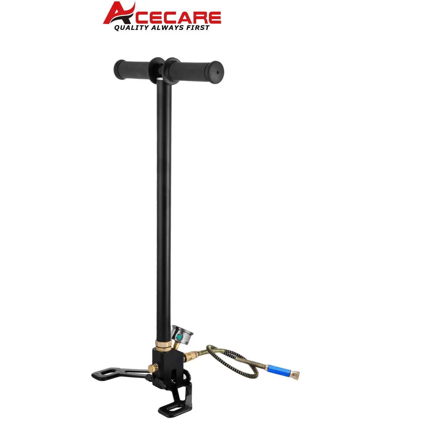 ACECARE 4 Stage High Pressure PCP Pump Four Stage Hand Operated Air Pump 30mpa 4500psi Tank Hunting Car Bicycle Air Refilling