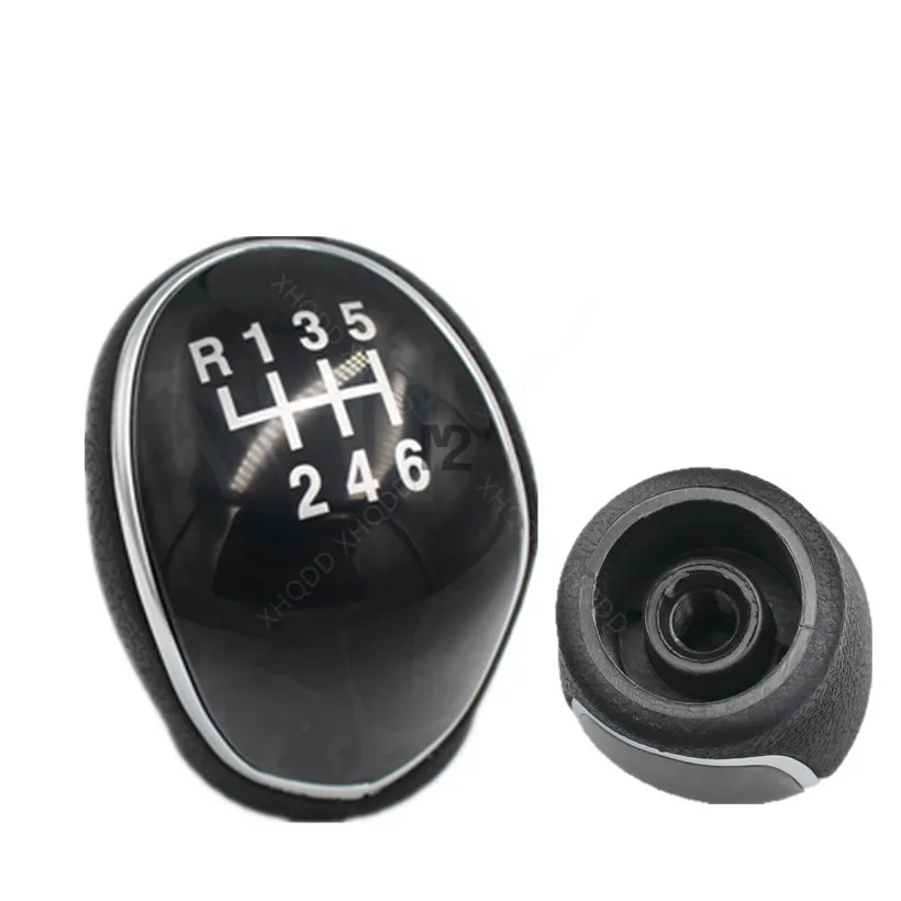 Leather Gear Shift Knob Lever 6-Speed For JAC Refine S3 S5 S7 T6 T8 Handball Gear Lever Gear Lever Manual Gear Change Head