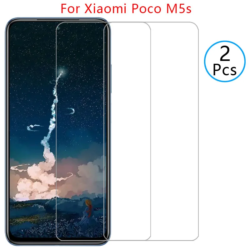 واقي شاشة من الزجاج المقسى لهاتف شاومي بوكو m5s واقي شاشة على pocom5s m 5s 5 m5 s ms5 5ms s5m فيلم جلاس xiomi xaomi poc pco