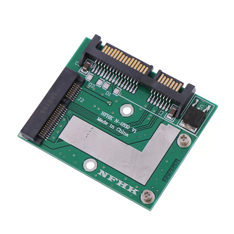 MSATA SSD to 2.5'' SATA 6.0gps adapter converter card module board mini pcie ssd