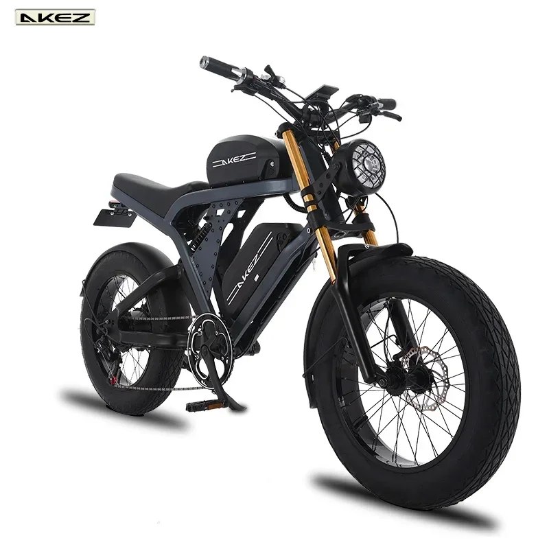 Electric Bike Motorcycle Style Ebike 1500W48V41AH Removable Battery Mountain Hydraulic disc brake Off-Road new Electric Bicycle