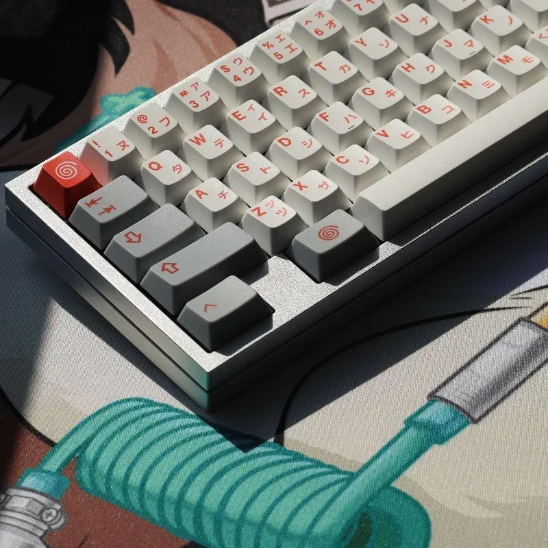 

Dreamcast Japanese Keycaps Cherry Profile PBT Custom Keycap Anime Cherry MX Switch Key Caps for Rainy75 Mechanical Keyboard Kit