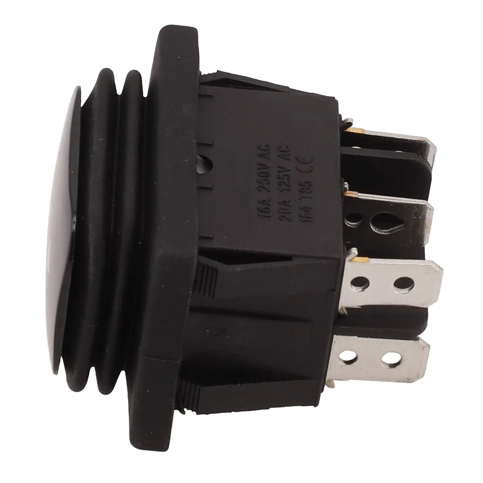 Pronto para uso imediato para eletrônicos diy interruptor reverso de polaridade momentânea 6 pinos 3 posições interruptor rocker frisado