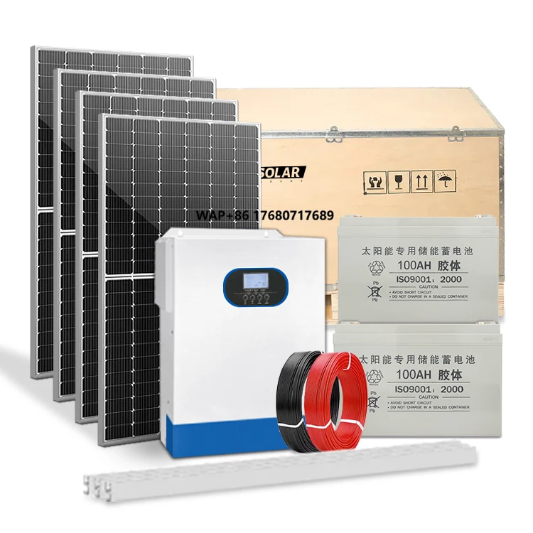 

3.5KW Off-Grid Hybrid Solar Energy System with Monocrystalline Solar Panel Inverter for Home & Balcony 220V or 110V 3.5KW Output
