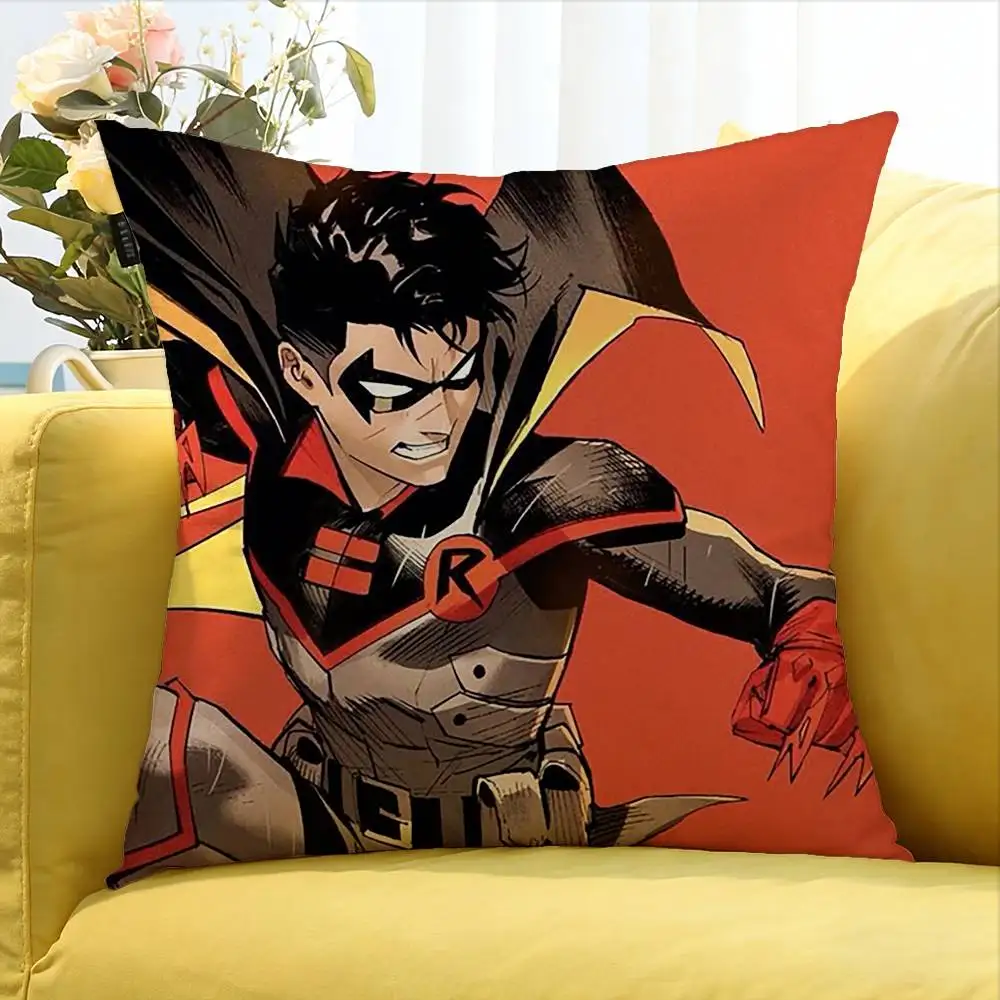 R-Robin Damian Wayne Various Sizes Square Pillow Case For Car Home Bedchamber Decor