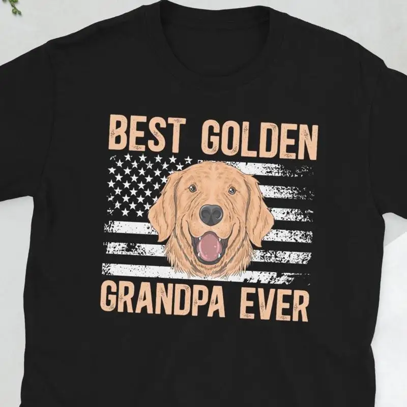 Golden Retriever Grandpa Of A T Shirt