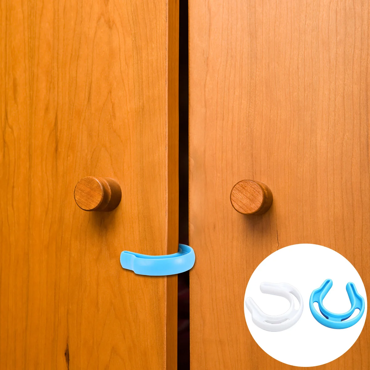 

8Pcs Baby Door Stopper Safety Pinch Guard ABS Door Latch Protector Home Prevent Finger Jam Child Safety Baby Finger Protector