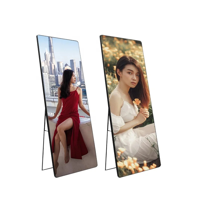 Commercial Portable Shopping Mall LED Screen P2.5 Poster Digital Signage and Displays Shop Front LED Display Screen