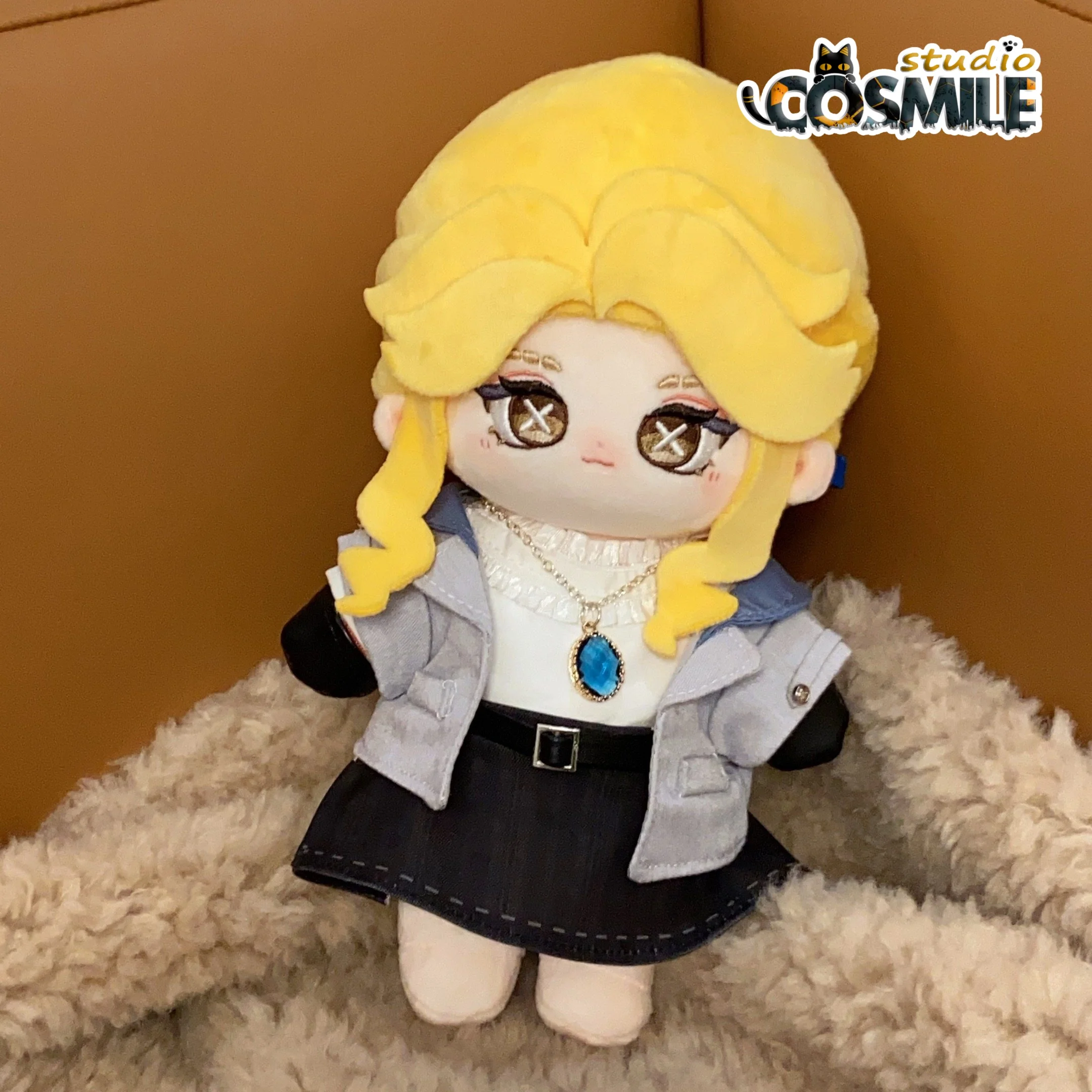 

Identity V Survivors Journalist Alice DeRoss Plush 10cm Doll 20cm Doll Body Clothes Toy Gift YK