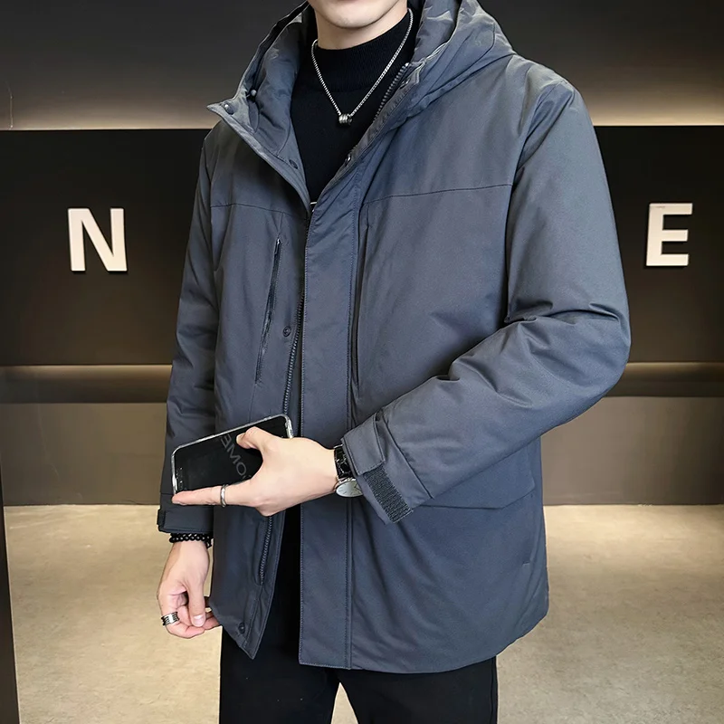 

Hiking Jacket for Men Couple Outfits Windproof and Waterproof Jacket Sporty Style Coat Mountaineering Suit Winter Down Jacket