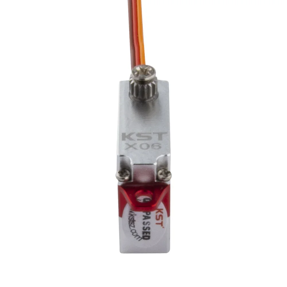 Kst X06 V6.0 Hv 1.8kgf. Cm 0.07sec Metalen Versnelling Micro Digitale Servo Voor Rc Zweefvliegtuigen