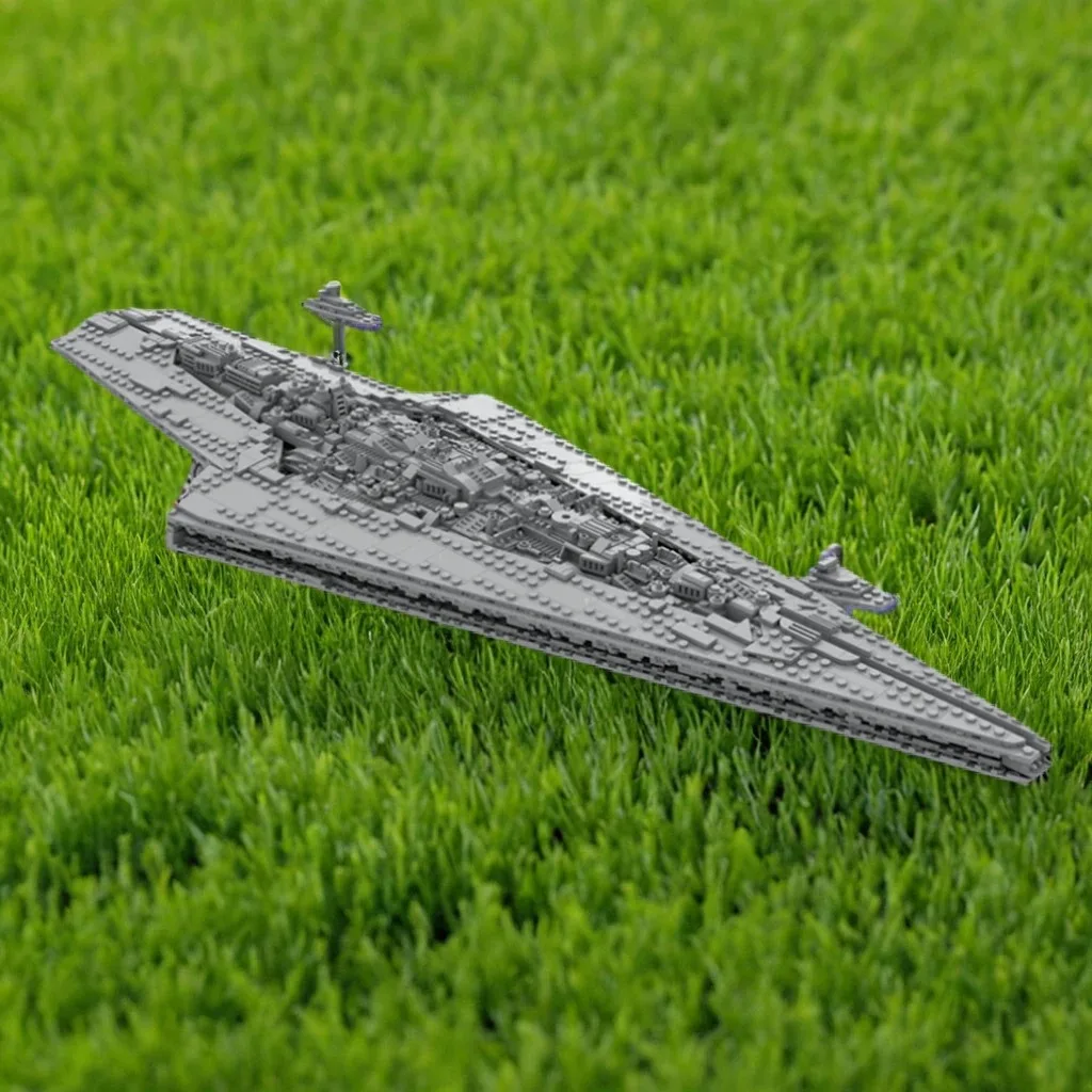 

2131Pcs Executor-class Super Star Destroyer MOCTurbolasers & Engine Array Education Building Blocks Gift