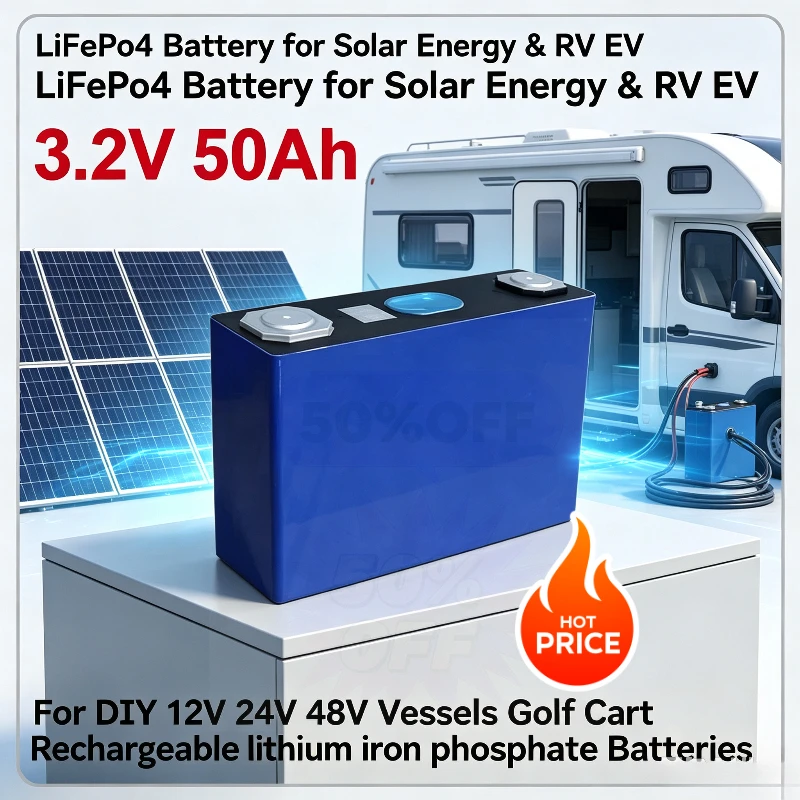 Lifepo4 48V 50Ah Golf Cart - 새로운 50Ah 3.2V LiFePO4 충전식 배터리,
