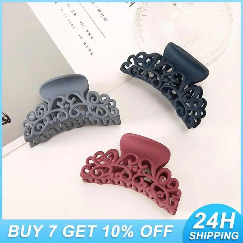 Ponytail Clip Fit Durable Exquisite Hair Accessories Lovely Wear-resistant Comfortable To Wear Matte Top Clip Charming