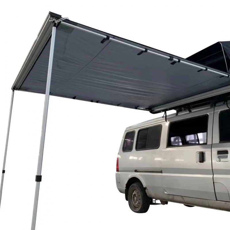 

Hot Selling New 4 Person Aluminum Waterproof Pickup 4WD 4X4 Side Car Pull-Out Awning Trailer Camping High Quality