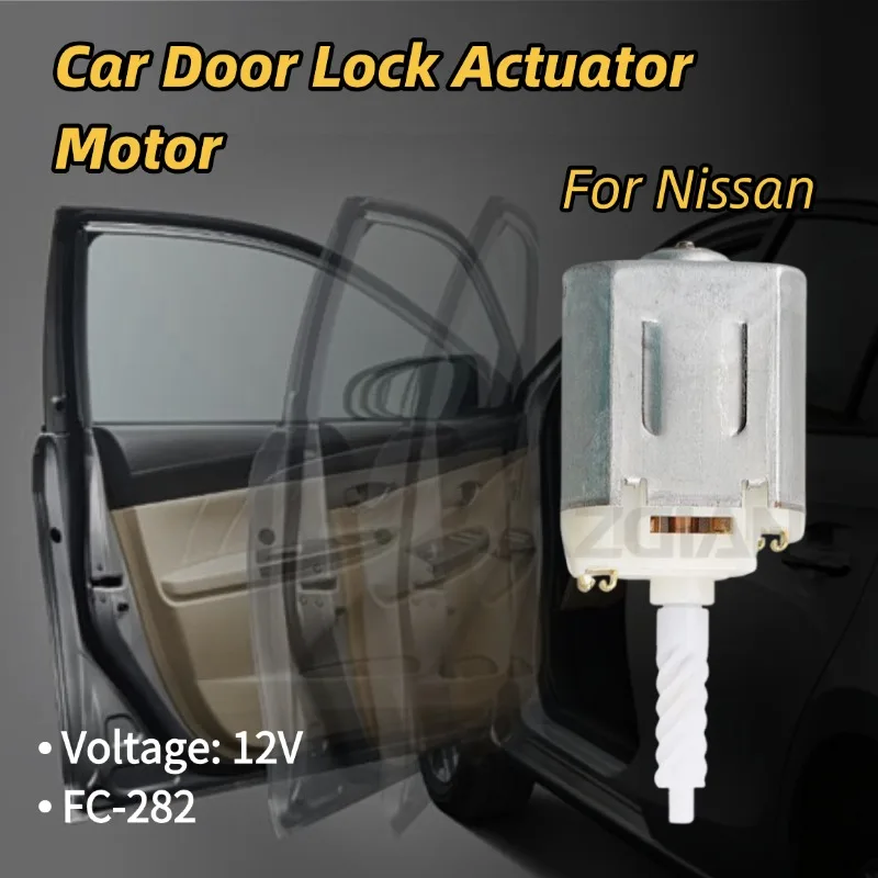 

AZGIANT Professional Car Door Locking System Motor Repair Kit FC-282 Low Noise High-Speed 12 Volt DC For 2004-2009 Nissan Quest