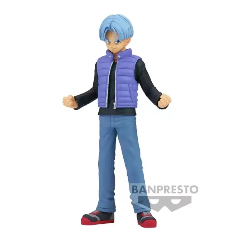 

Bandai Banpresto Action Figure DXF Trunks Dragon Ball Super Hero 16cm Anime Original Model Toy Birthday Gift Collection