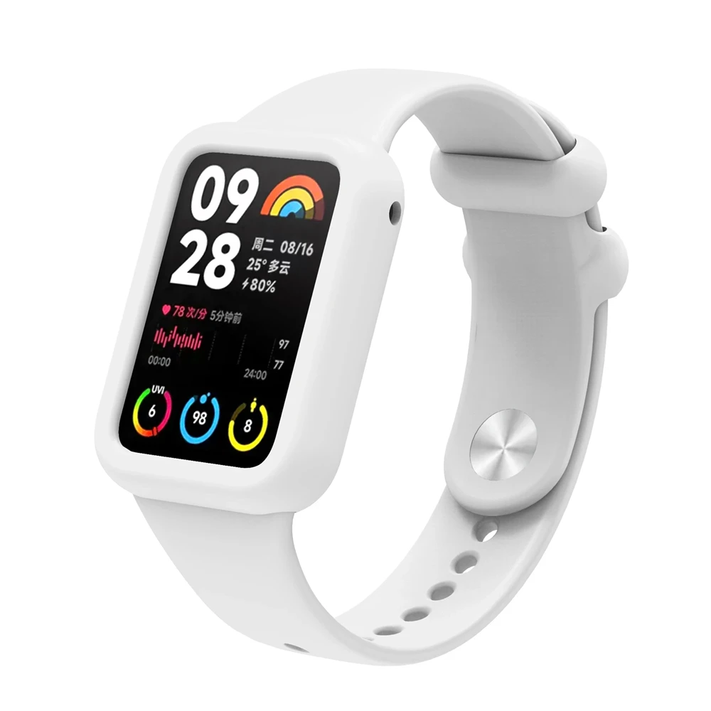 جراب واقي من البولي يورثين الحراري لنطاق شاومي مي باند ، غطاء واقي بإطار ناعم لـ Mi Band 8 Pro و 8 Pro #6