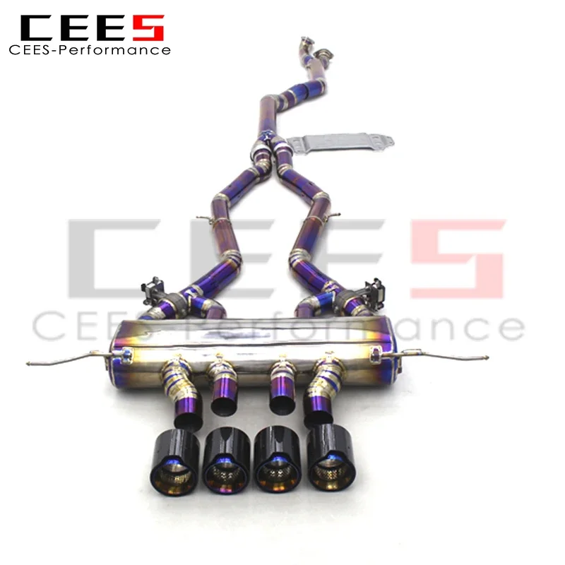 CEES Catback Exhaust For BMW M3 G80 3.0T 2020-2025 Performance Titanium alloy Exhaust Muffler Racing Car escape Exhaust System