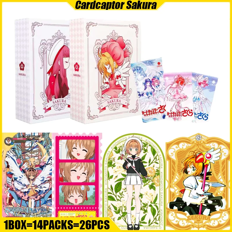 

HUANHAI Vol.1 Cardcaptor Sakura карты аниме коллекционные карты Mistery Box настольные игры игрушки подарки на день рождения для мальчиков и девочек