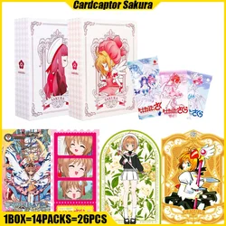 HUANHAI Vol.1 Cardcaptor Sakura Cards Anime Collection Cards Mistery Box Board Games Toys Birthday Gifts for Boys and Girls