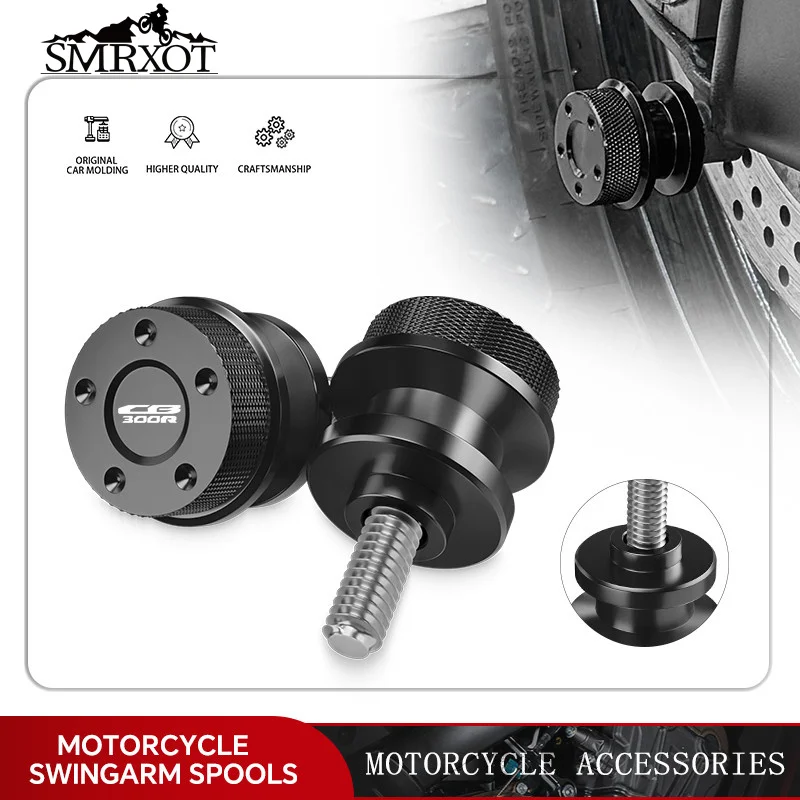 

NEW 2025 Accessories For CB300R CB1000R CB650R CB650F Motorcycle 8MM Swingarm Spools Slider Screw Stand cb300r cb650r 650f