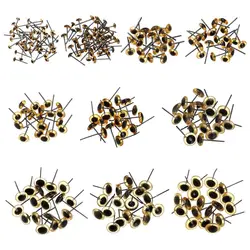 DIY Toys 3/4/5/6/7/8/9/10/11/12mm Transparent Glass Eyes Bears Needle Felting Animals Puppets making Dolls Accessories