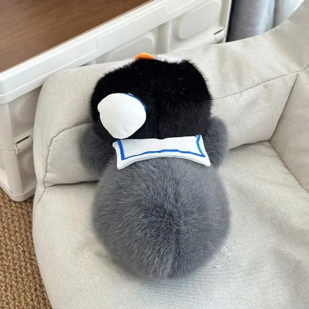 PP Cotton Cartoon Penguin Plush Toys Soft Interactive Penguin Cosplay Navy Plush Doll Handmade Collection