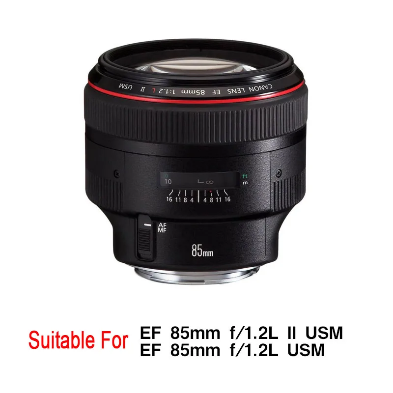 Parasol para lente de cámara ES79II, parasol para Canon EOS 5DII 5D3 5D4 6D2 7D2, montaje DSLR EF 85mm F/1.2L USM 72mm, accesorios para lentes de filtro