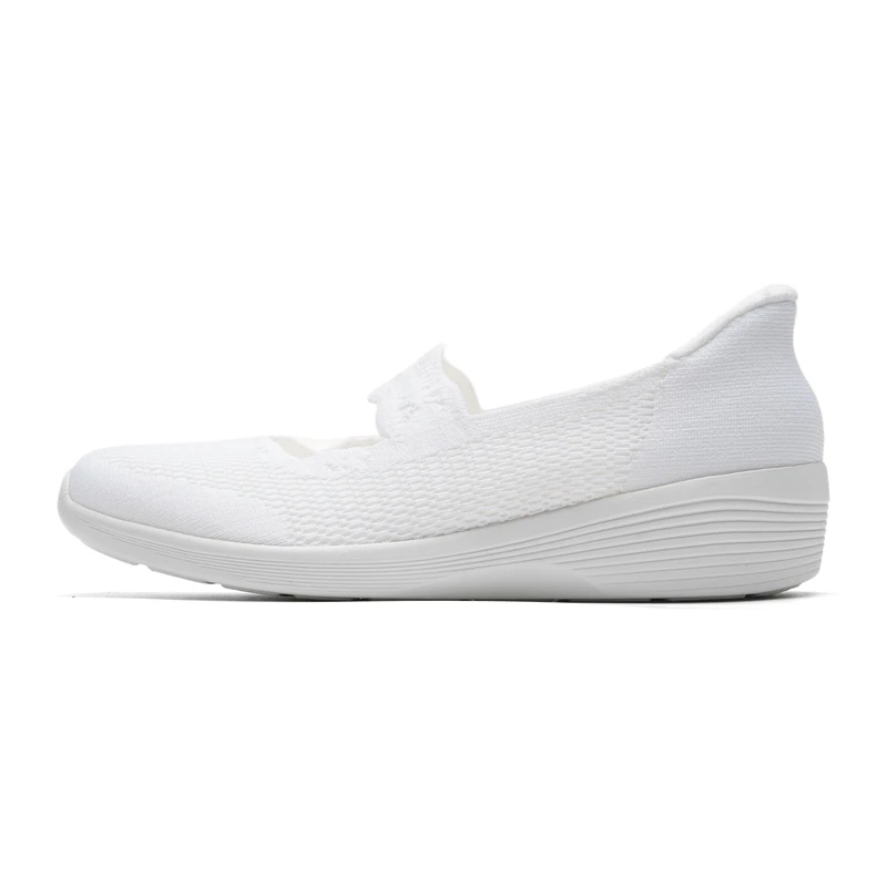 Skechers Women's Sports Shoes for Outdoor Travel, Lightweight, Breathable, Wear-Resistant, Low-Top 159405-Wht