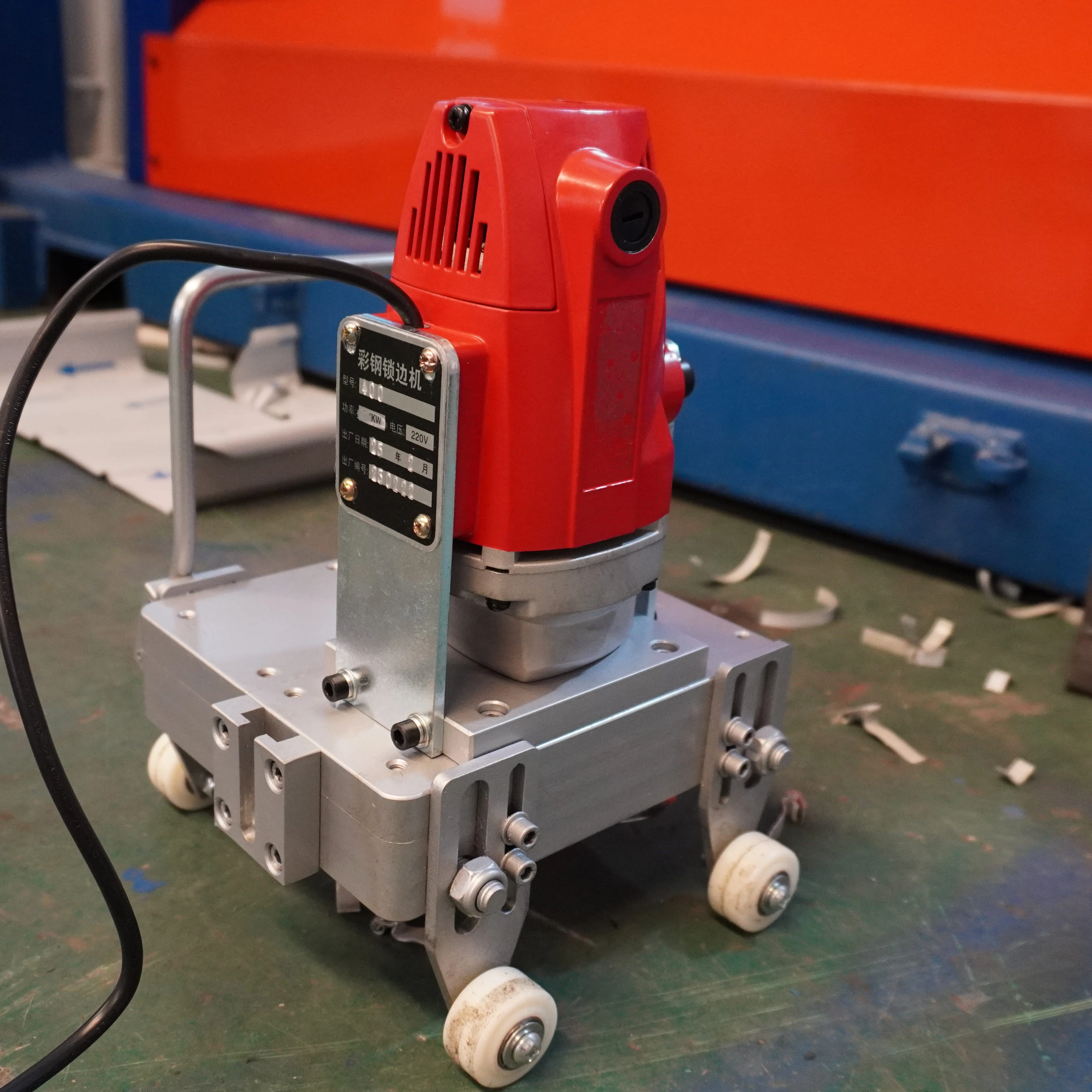 Factory Direct Portable Electric Standing Seam Roof Seaming Machine Metal Roof Lock Seamer With High Seam Tightness