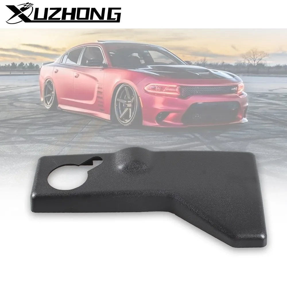 

Пылезащитный чехол для автомобильного двигателя охлаждающей жидкости для Dodge Challenger, зарядное устройство 2016-2021, отделка, пылезащитный чехол из черного АБС-пластика