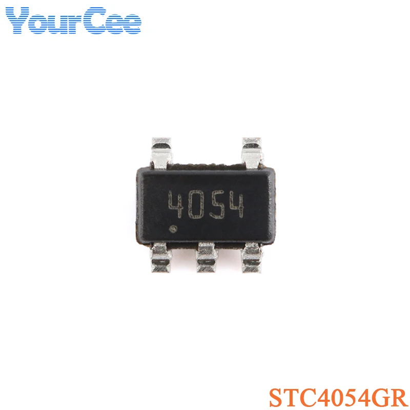 1/2/5Pcs STC4054GR 800mA Independent Linear Lithium-ion Battery Charger With Thermal Regulation Function IC Chip SMD