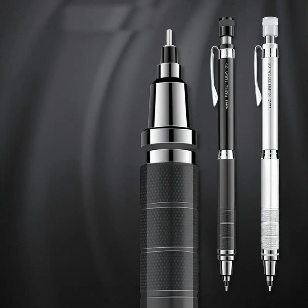 Drafting Tool For Uni Mitsubishi Kuru Toga Mechanical Pencil 0 5mm Automatic Lead Rotation Metal Grip Precise Writing Stationery