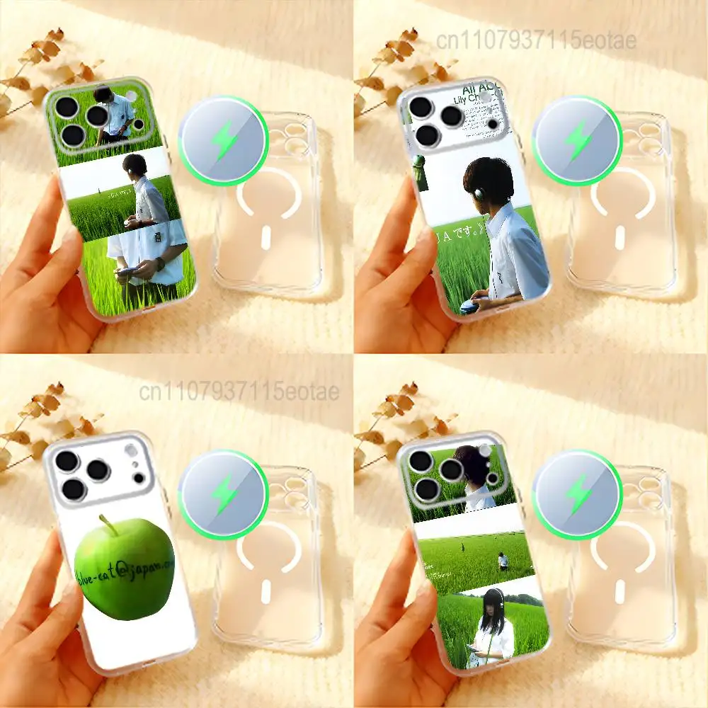 All About Lily Chou-Chou Phone Case For iPhone 18 17,16,15,14,13,12,11 Pro,Max,Plus,Mini,Air,E Magnetic Frosted Clear