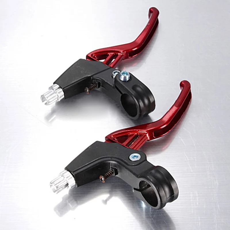 

Bicycle Parts Bike Brake Levers Aluminum Mountain Brake Colors Cycling Lightweight MTB Alloy 2-Finger NEW 2018