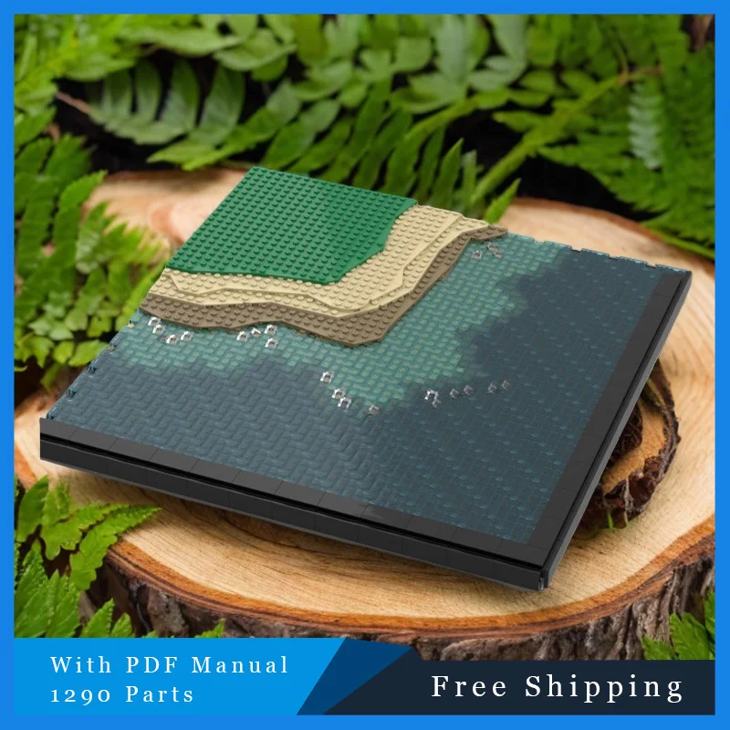 1290 قطعة MOC مدينة شارع فيوز جزيرة بانوراما وحدات اللبنات لتقوم بها بنفسك التعليمية الجمعية مجموعات الالعاب للبنين هدية الكريسماس #3