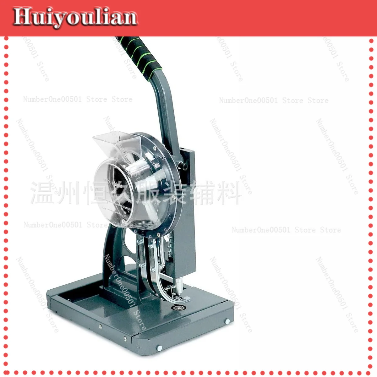 Labor-Saving Firm Durable Semi-Automatic Hand-Cranked Grommet Buckle Press for Advertising Cloth Leather Tarpaulin