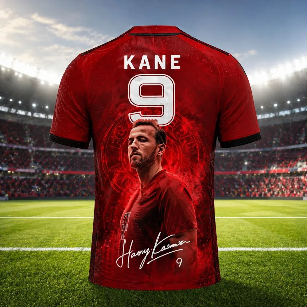 

Harry Kane Summer 3D Embroidered Family Clothing Football Jersey T-Shirt - Durable and Breathable - Suitable for Daily Wearing