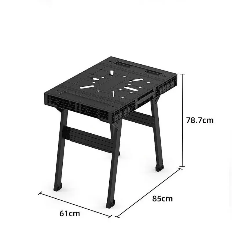 1000lbs Large Load-bearing Portable Folding Woodworking Workbench, Scaffold, Outdoor Woodworking Desk, Operating Platform