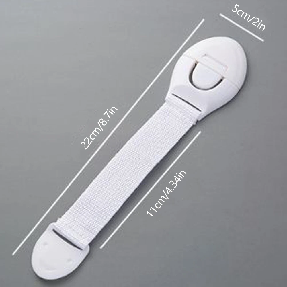 20PCS Cabinet Lock Plastic Protection Children Safety Locks Kids Safety Cabinet Lock Baby Proof Security Protector Drawer Door