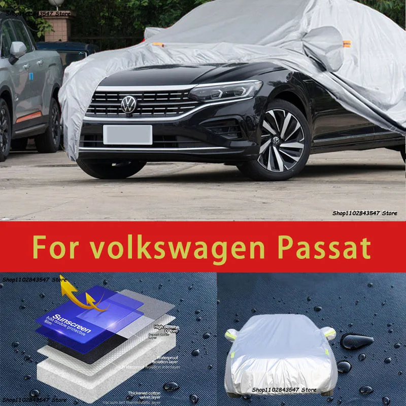 

For Volkswagen Passat Car protective cover, sun protection, cooling protection, car clothing, car paint protection auto