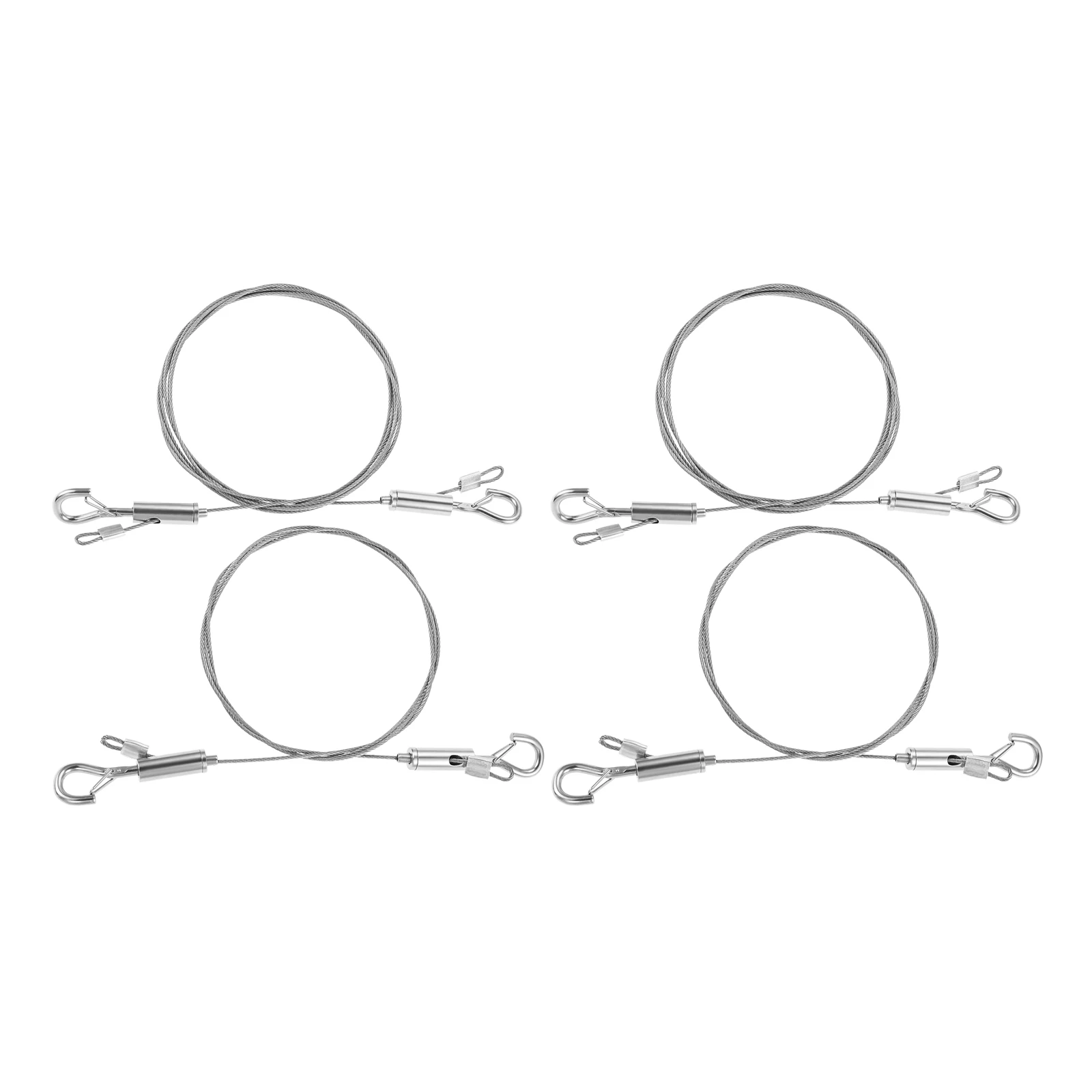 

4 шт./компл., 2 м, 1 м, регулируемая подвесная проволока для картин, рамка для зеркала, подвесной кабель, трос из нержавеющей стали для зеркальных картин, лампа