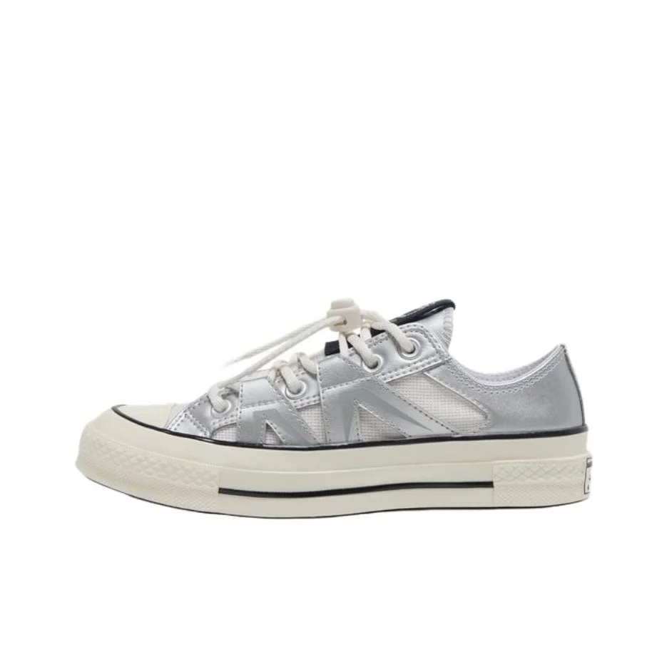 Converse 1970s Low top Skateboard Shoes Unisex Silver A15188C